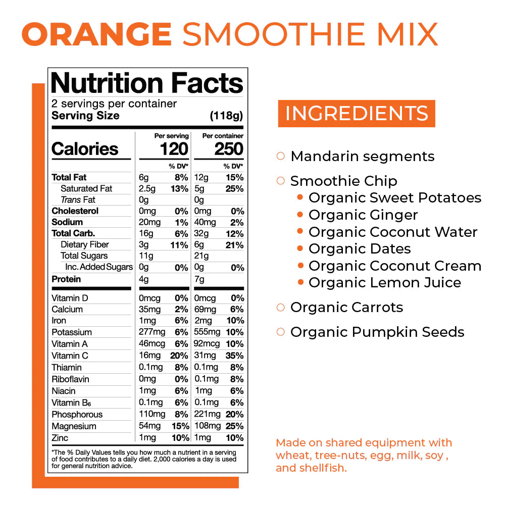 Orange Smoothies