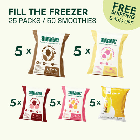 Fill The Freezer (25 packs / 50 smoothies)