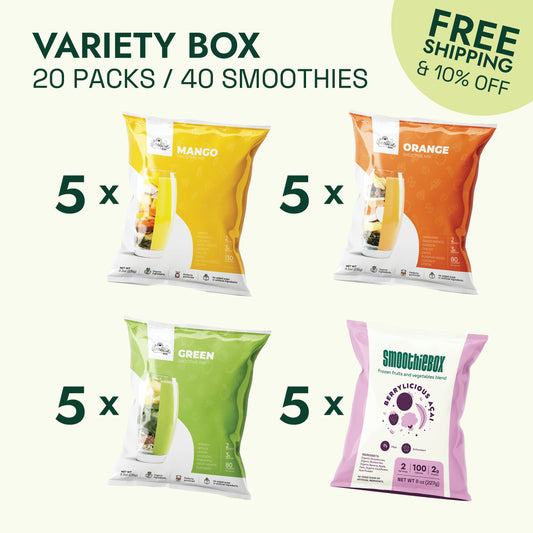 Variety Box (20 packs / 40 smoothies)